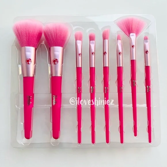 •Barbie for MINISO• Collection Makeup Brushes Set (8 pcs) - Picture 4 of 11
